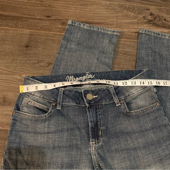 Wrangler Jeans Straight Leg denim western wear - Picture 6 of 13